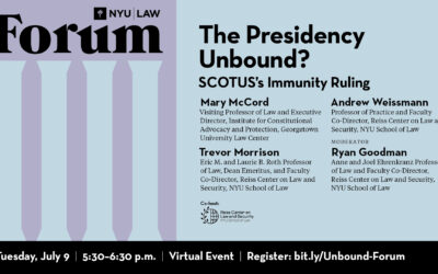 The Presidency Unbound? SCOTUS’s Immunity Ruling
